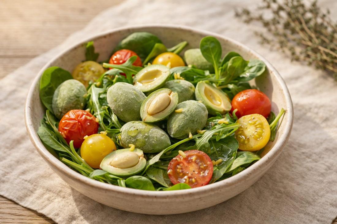 Fresh Green Almond Salad Recipe (Light & Seasonal)