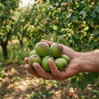 Fresh Green Apricots - Unripe Apricots (Naturally Tangy & Crisp)