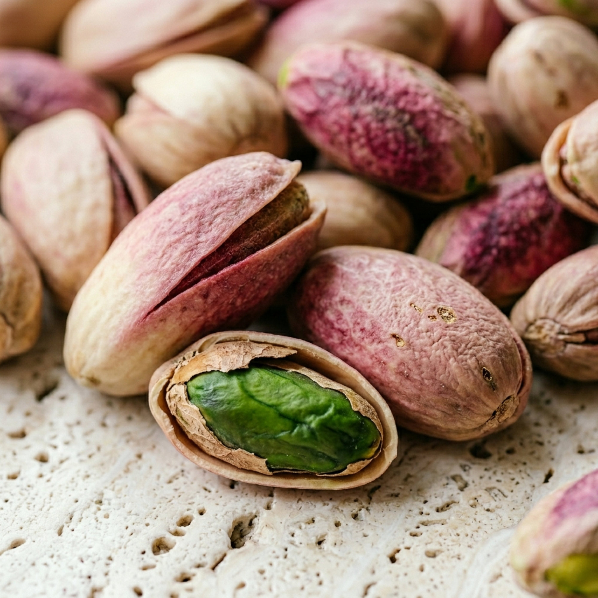 Fresh Raw Pistachios in Shell – Seasonal Green Pistachios, Fresh Harvest Pistachios, Unroasted Pistachios