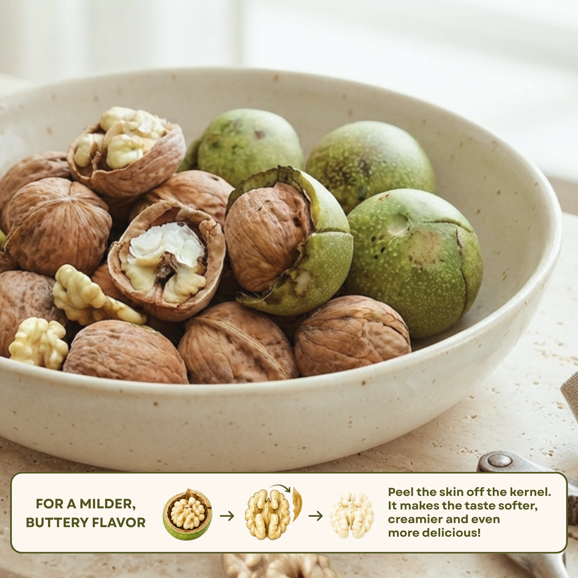 Fresh Green Walnuts | Young Walnuts for Pickling, Preserves & Nocino
