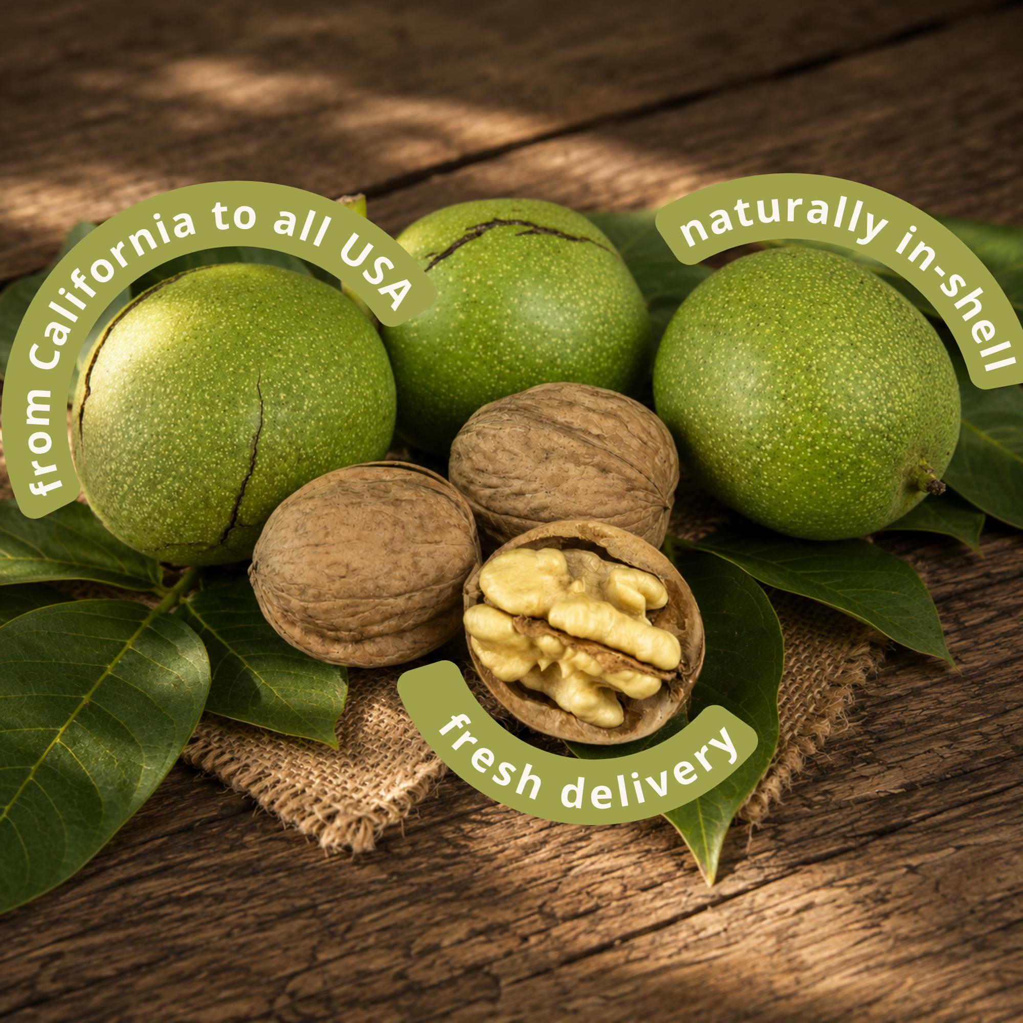 Fresh Green Walnuts | Young Walnuts for Pickling, Preserves & Nocino