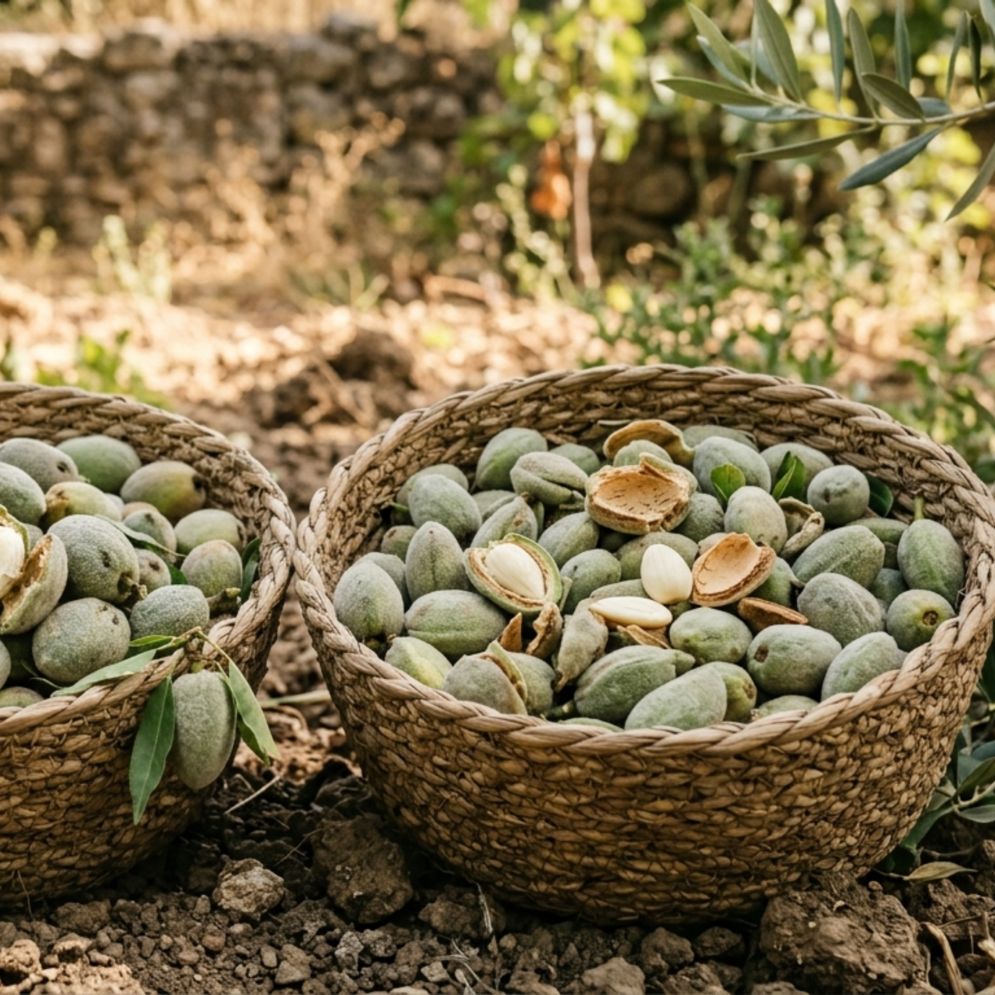 Fresh Raw Almonds with Shell (Second Harvest) – Edible Inner Almond