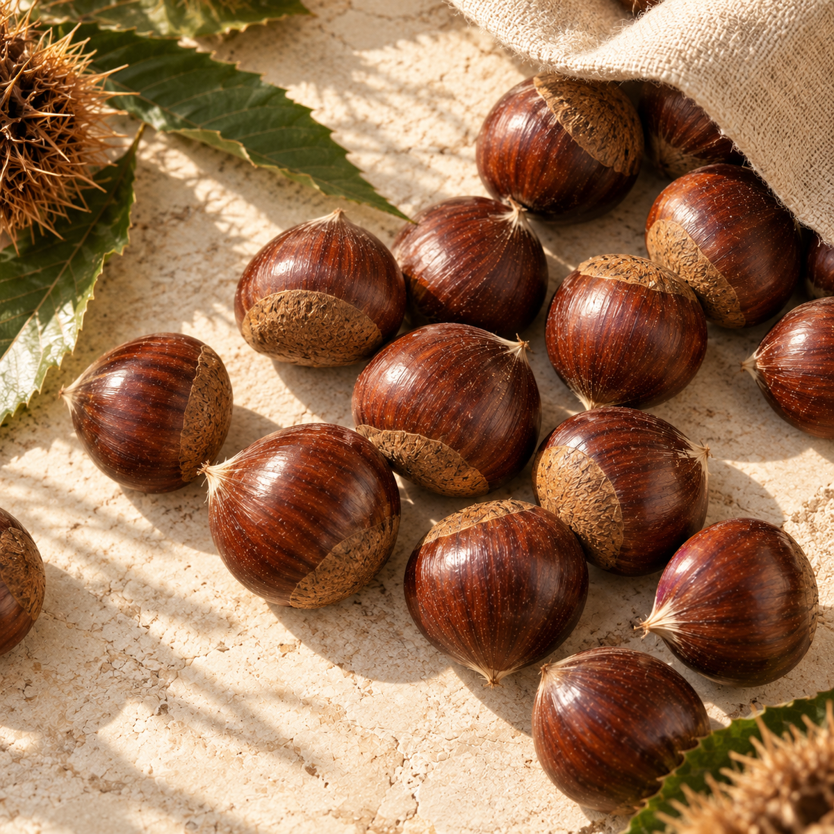 PREMIUM ITALIAN CHESTNUTS – LARGE, FRESH & EASY TO PEEL